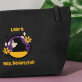 Hey, beautiful - Dunkelblaue Kosmetiktasche