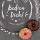 Bedien` dich - Tortenplatte flach