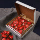 Willst du mein Valentin sein- - Schokolade mit Erdbeeren