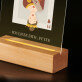 Lady Mama - Druck auf Acrylglas mit LED Beleuchtung