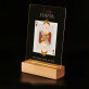 Lady Mama - Druck auf Acrylglas mit LED Beleuchtung