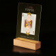 Lady Mama - Druck auf Acrylglas mit LED Beleuchtung