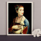 Dame mit dem Hermelin - Königsporträt