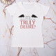 Desire - T-Shirt mit Aufdruck für Damen