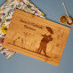 Singin` in the rain - Schneidebrett mit Gravur