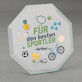 Für den besten Sportler - Glastrophäe mit Aufdruck