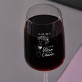 Guter wein gute laune - Kristall Weinglas