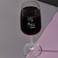 Guter wein gute laune - Kristall Weinglas