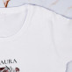 Guter Wein, gute Laune - T-Shirt mit Aufdruck für Damen