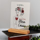Guter Wein, gute Laune - Druck auf Acrylglas