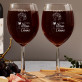 Guter Wein, gute Laune - Weinkaraffe und zwei Weingläser - Set mit Gravur