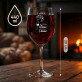 Guter Wein, gute Laune - Weinkaraffe und zwei Weingläser - Set mit Gravur