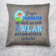 Zuhause ist dort, wo WLAN - Kissen