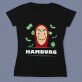 Ihre stadt - Schwarzes T-Shirt für Damen