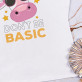 Don`t be Basic - T-Shirt mit Aufdruck für Damen