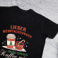 Lieber Weihnachtsmann, bring einfach Kaffee mit - Schwarzes T-Shirt für Herren