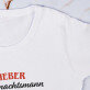 Lieber Weihnachtsmann, bring bitte Wein mit - T-Shirt mit Aufdruck für Damen