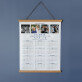 Opa - Poster-Kalender mit Holzleisten