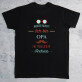 Opa in vollzeit - Schwarzes T-Shirt für Herren