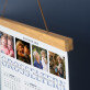 Großeltern - Poster-Kalender mit Holzleisten