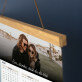 Danke, dass du da bist - Poster-Kalender mit Holzleisten