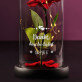 Danke dass du da bist - Ewige Rose Im Glas