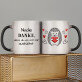 Danke, dass du es mit mir aushältst - Zaubertasse 