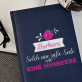 So Süße Seele wie eine Himbeere - Notizbuch A5 mit Aufdruck