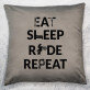 Eat, Sleep, Ride - Kissen