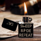 Eat, Sleep, Ride - personalisierte Becher