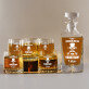 Junggesellenteam - Whiskykaraffe und Whiskygläser - Set mit Gravur Junggesellenteam - Whiskykaraffe und Whiskygläser - Set mit Gravur