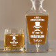 Junggesellenteam - Whiskykaraffe und Whiskygläser - Set mit Gravur Junggesellenteam - Whiskykaraffe und Whiskygläser - Set mit Gravur