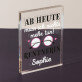 Rentnerin - ich muss nichts mehr tun - Acrylblock