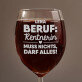 Rentnerin - Weinglas mit Gravur