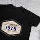 Established - Schwarzes T-Shirt für Herren