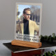 Mann mit Klasse - Druck auf Acrylglas