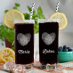 Fingerprints - zwei Longdrinkgläser mit Gravur