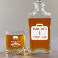 First Aid - Whiskykaraffe und Whiskygläser - Set mit Gravur