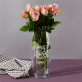 Flower lover - Glasvase mit Gravur