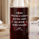 Friends - Karaffe mit Gravur