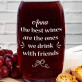 Friends - Karaffe mit Gravur