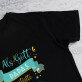 Als Gott Papas zuteilte - Schwarzes T-Shirt für Herren