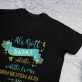 Als Gott Papas zuteilte - Schwarzes T-Shirt für Herren