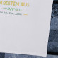 Als Gott Papas zuteilte - T-Shirt mit Aufdruck für Herren