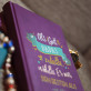 Als Gott Papas zuteilte, wählte Er mir den Besten - Notizbuch A5 mit Afudruck