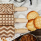 Geometric - Set: 3 MINI Teigrollen