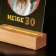 Heiße 30 - Druck auf Acrylglas mit LED Beleuchtung