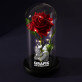 Grafik aus Ihrem Foto - Ewige Rose Im Glas