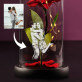 Grafik aus Ihrem Foto - Ewige Rose Im Glas