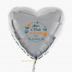 Alles Liebe - Heliumballon - Herz